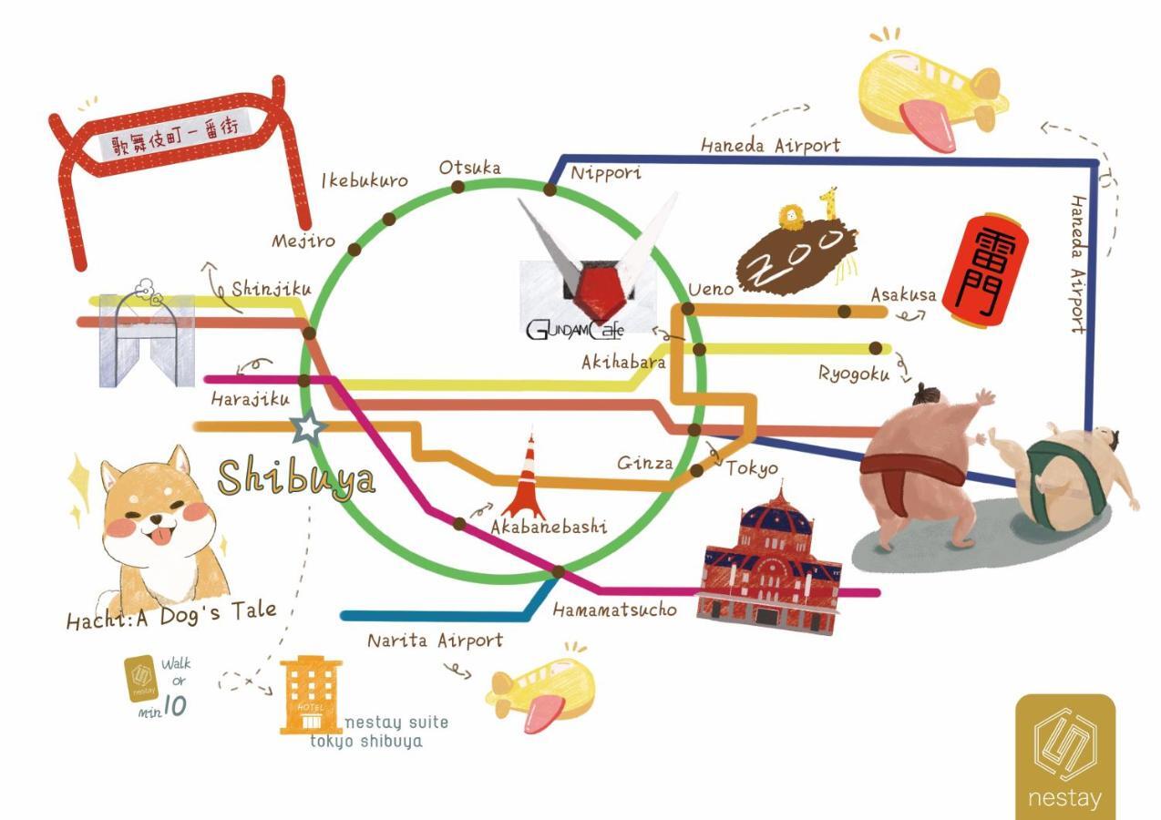Apartemen Nestay Shibuya